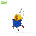 B-044 Single mop wringer trolley